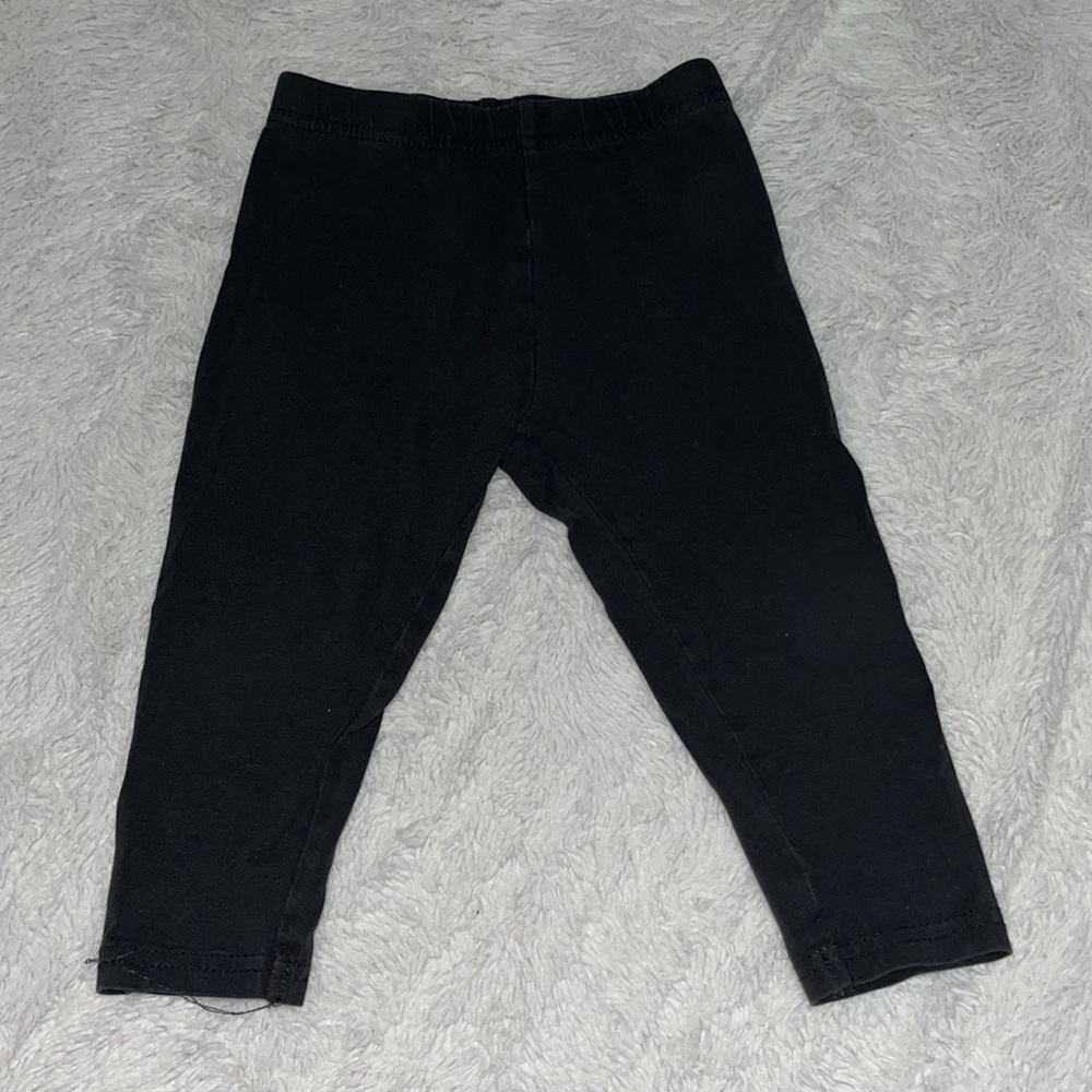 (3 for $10) George 12-18 month black leggings baby girl clothing
